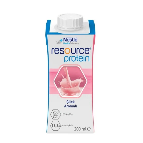 Nestle Resource Protein Çilek Aromalı 200 ML X 1 Adet