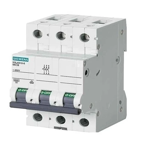 Siemens Otomatik Sigorta Trifaze C 3x16 Amper