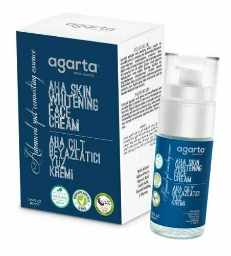 AGARTA DOĞAL KREM AHA CİLT BEYAZLATICI 40 ML