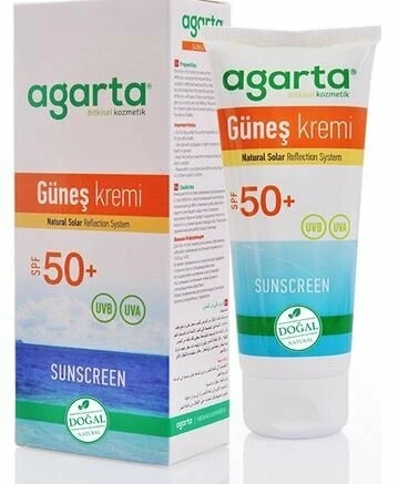 AGARTA DOĞAL GÜNEŞ KREMİ  100 ML