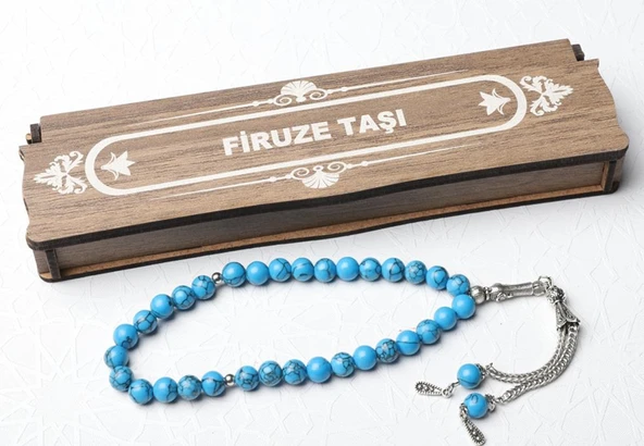 KUTULU 33 LÜ TESBİH FİRUZE TAŞI