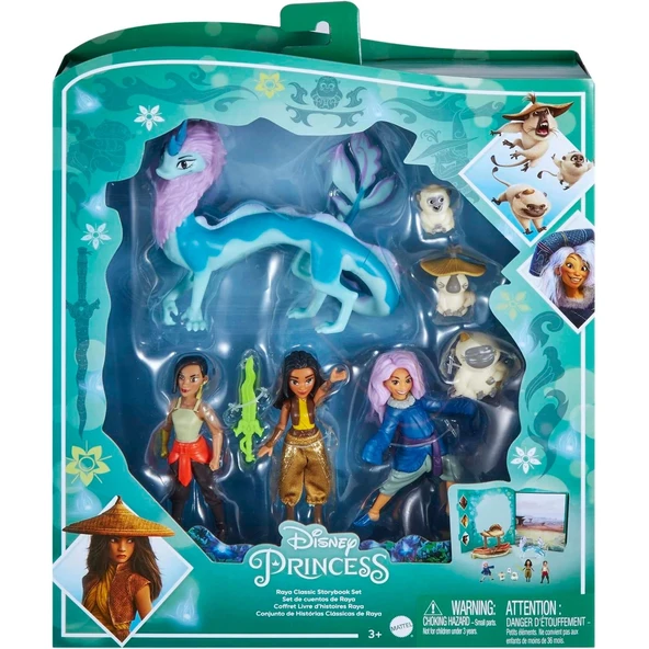 Disney Princess Disney Prenses Raya ve Arkadaşları Hikaye Anlatımı Seti-HLX24 - 5