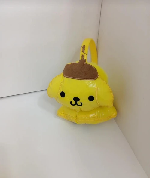 ÇOCUK PELUŞ KULAKLIK PONPON PURİN