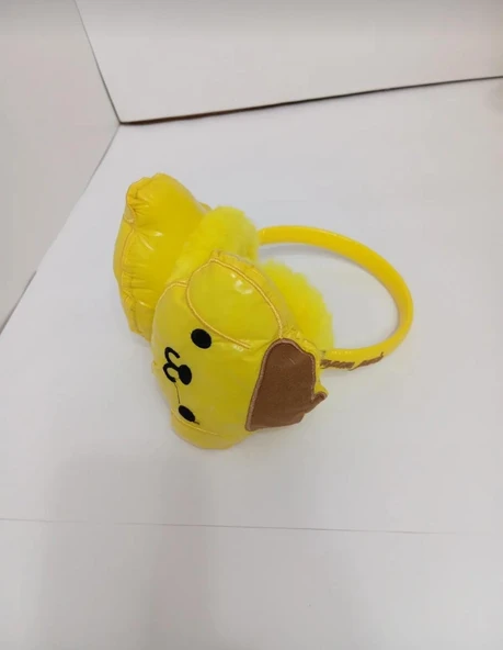 ÇOCUK PELUŞ KULAKLIK PONPON PURİN - 3