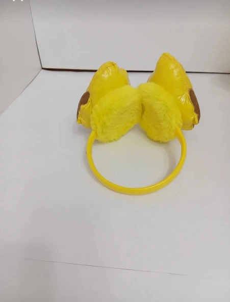 ÇOCUK PELUŞ KULAKLIK PONPON PURİN - 4