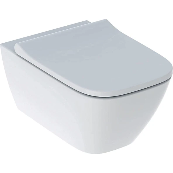 Geberit Smyle Square Rimfree Asma Klozet ve Kapak Seti
