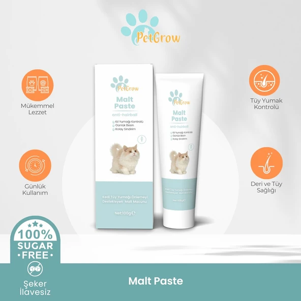 Anti-Hairball Kedi Malt Macun 100gr | Tüy Yumağı Önleyici - 3