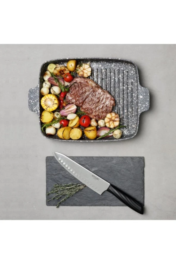 Emsan Perge 30X25 Izgara Tava