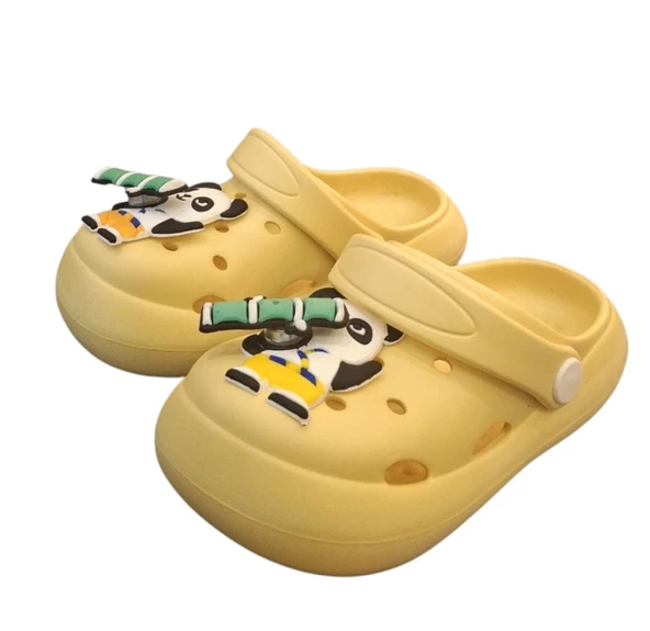 Solmaz Panda Figürlü Sabo Çocuk Terlik - Resim 2