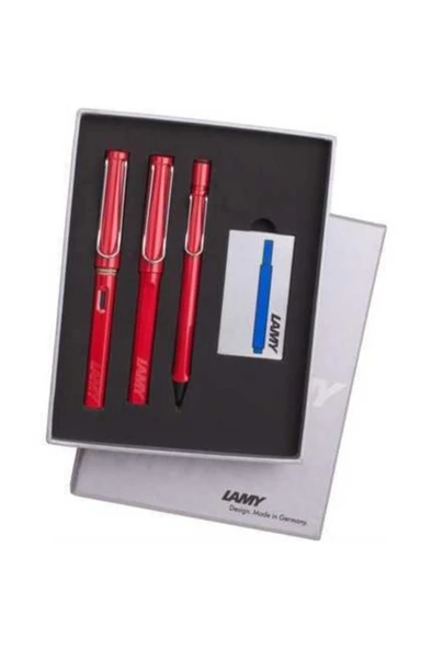 Lamy Safari 3’lü Kalem Seti Kırmızı TB3-16BDRV