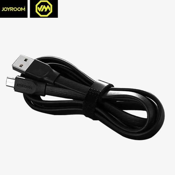 Joyroom S-L127 Titan Serisi TPE Mikro Şarj ve Data Kablosu 1.2m Siyah - 4