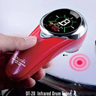Cherub DT-20 Infrared Drum Tuner Kızılötesi Davul Akort Cihazı - USB ile Şarj - Resim 9