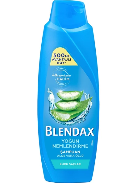 Blendax Yoğun Nemlendirme Aloe Vera Özlü Şampuan 500 Ml