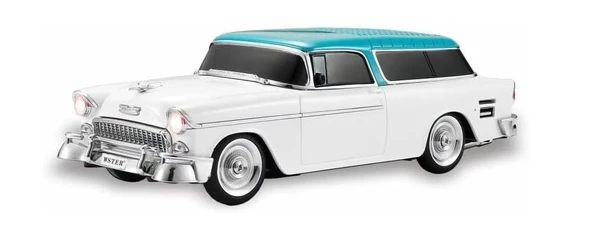 Beyaz WS-1955 Bluetooth Hoparlör Güçlü Ses, Şık Tasarım!