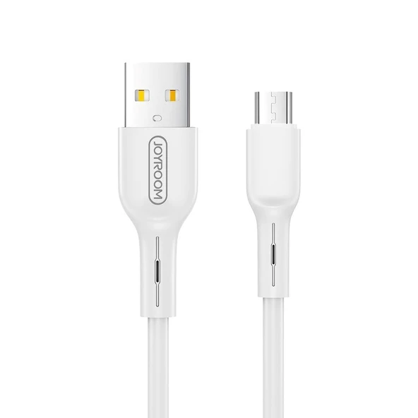 Joyroom S-M357S Mikro Şarj ve Data Kablosu 2A 1m Beyaz - 1