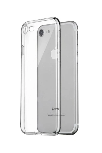 İphone X Şeffaf Tıpalı Kamera Korumalı Silikon Kılıf ürün görseli