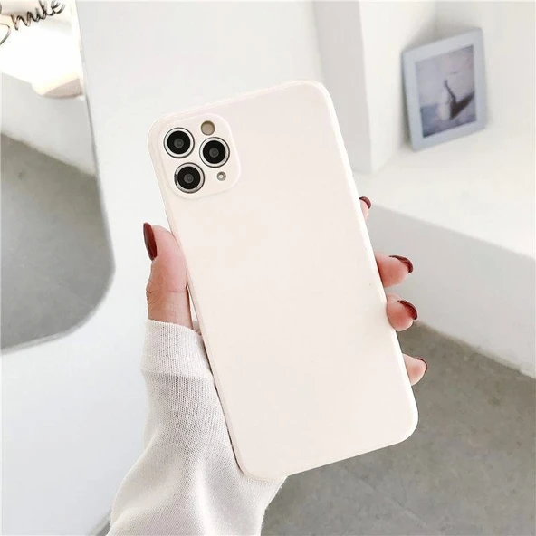 iPhone 13 Pro Max Lansman Likid Silikon Kamera Korumalı Kılıf - 5
