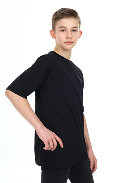 Toontoy Erkek Çocuk La Baskılı Tişört - Resim 10