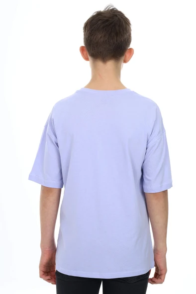 Toontoy Erkek Çocuk La Baskılı Tişört - Resim 6