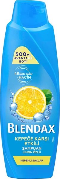 Blendax Kepeğe Karşı Etkili Limon Özlü Şampuan 500 Ml X 3 Adet - 2