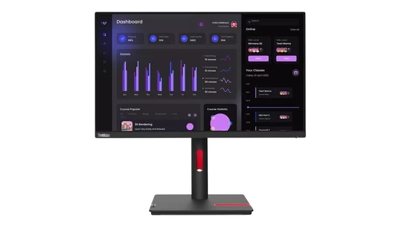 LENOVO 23.8'' T24I-30 63CFMATXTK 4MS 60HZ IPS FHD MONİTOR