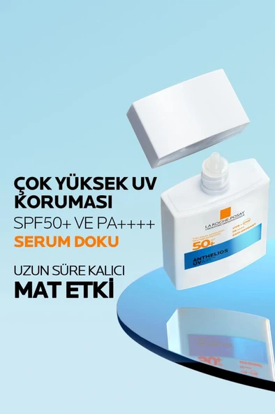 Anthelios Uvair SPF50+ Hava Kadar Hafif Tüm Ciltler İçin Yüz Güneş Kremi 40ML - Resim 4