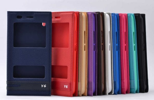 Huawei Y6 Kılıf Zore Elite Kapaklı Kılıf - 4