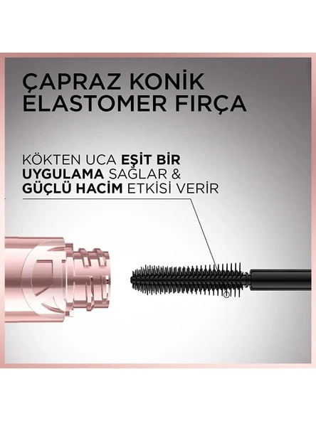 Loreal Paris Big Deal Paradise Siyah Maskara Ekstra Hacim - 2