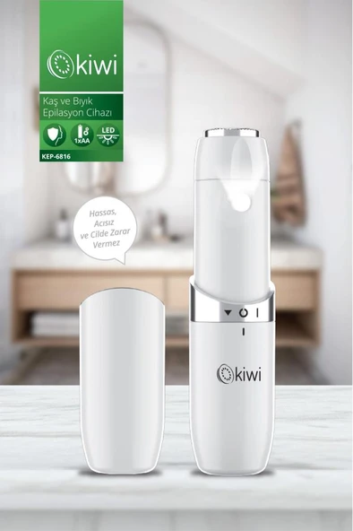 Kiwi Kep-6816 Kaş, Yüz, Hassas Bölgeler İçin Otomatik Işıklı Cımbız