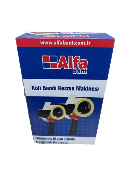 Alfa Koli Paketleme Bantlama ve Kesme Makinesi Aleti - 1 Adet - 2
