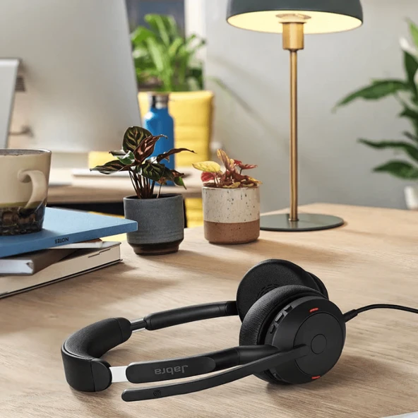 Jabra Evolve2 50 Duo Usb Ms Kablolu Kulak Üstü Kulaklık - 5