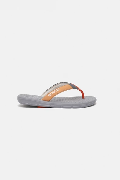 5510 Unisex Turuncu/Gri Terlik