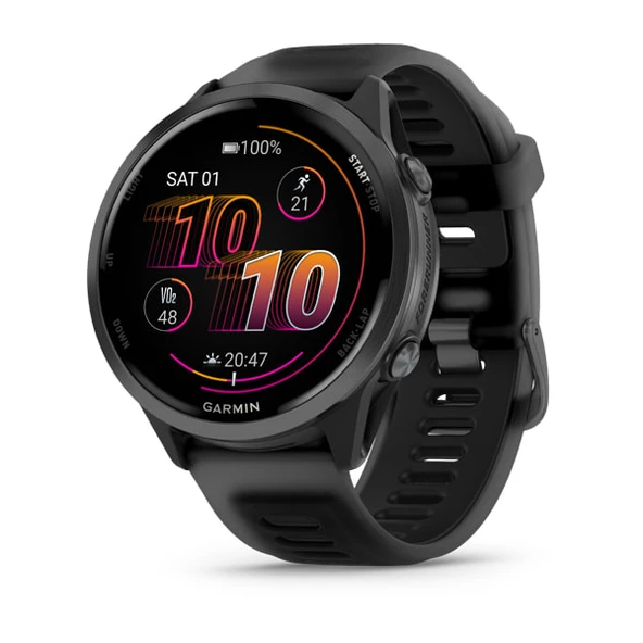 Garmin Forerunner 570 - 47 mm Slate Gri | Siyah - 1