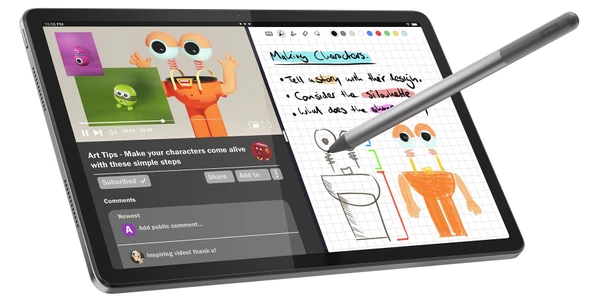 LENOVO Tab K11 TB330FU 4GB 128GB Depolama 11" WUXGA (1920x1200) IPS IP52 Android Tablet - ZADC0100TR