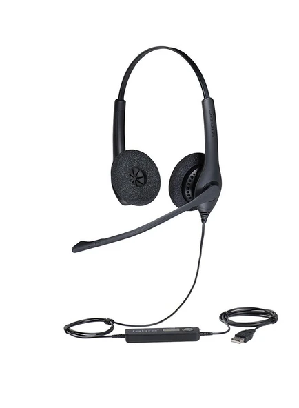 Jabra BIZ 1500 Duo USB MS Kulak Üstü Kulaklık (Jabra Türkiye Garantili)