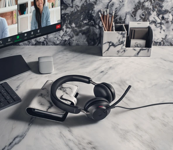 Jabra Evolve2 40 Duo USB-A Kulak Üstü Kulaklık - 11