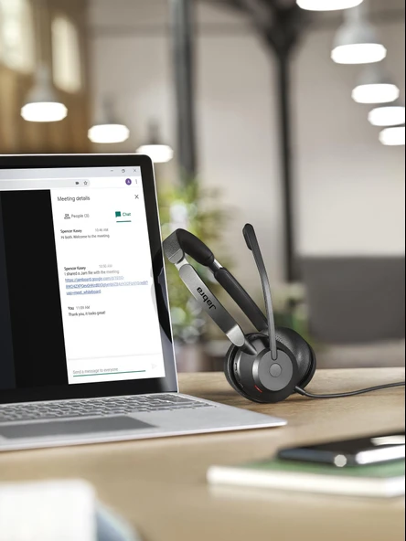 Jabra Evolve2 30 Duo USB-A Kulak Üstü Kulaklık - 10