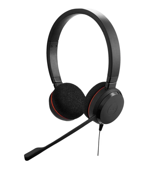 Jabra Evolve 20 Duo USB NC Mikrofonlu Kulak Üstü Kulaklık - 6
