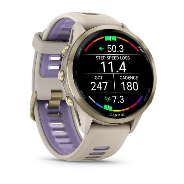 Garmin Forerunner 970 Soft Gold Titanyum | Gri - 3