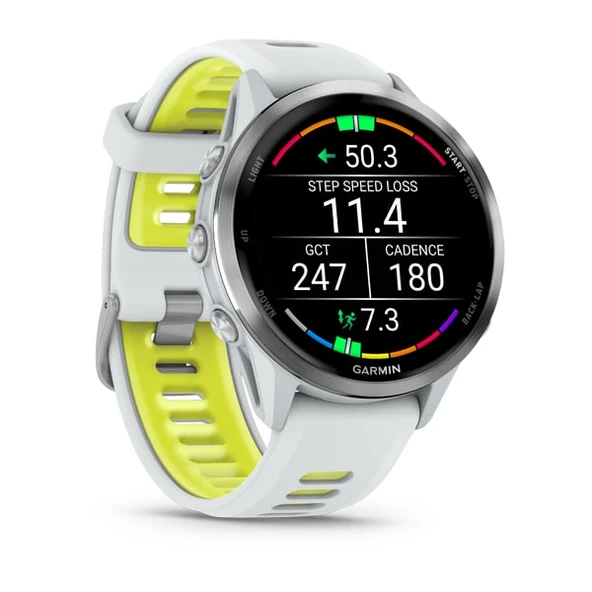 Garmin Forerunner 970 Titanyum Beyaz | Sarı - 3