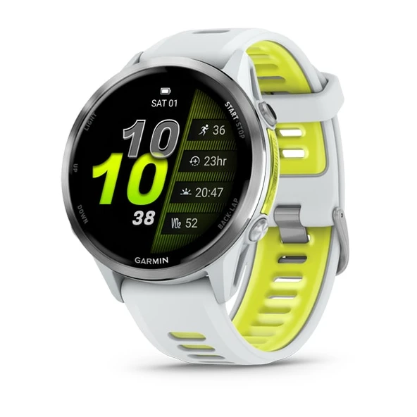 Garmin Forerunner 970 Titanyum Beyaz | Sarı