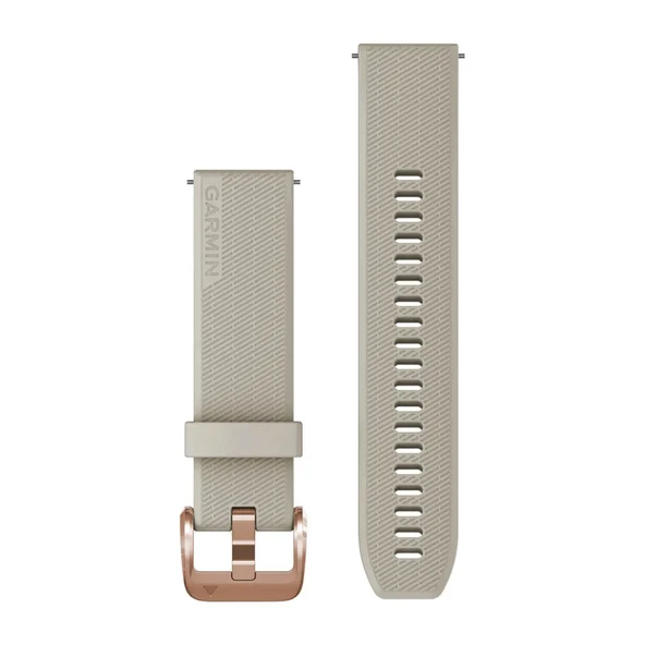 Garmin Quick Release 20 mm Yedek Kayış Açık Kum, Pembe Altın - 1