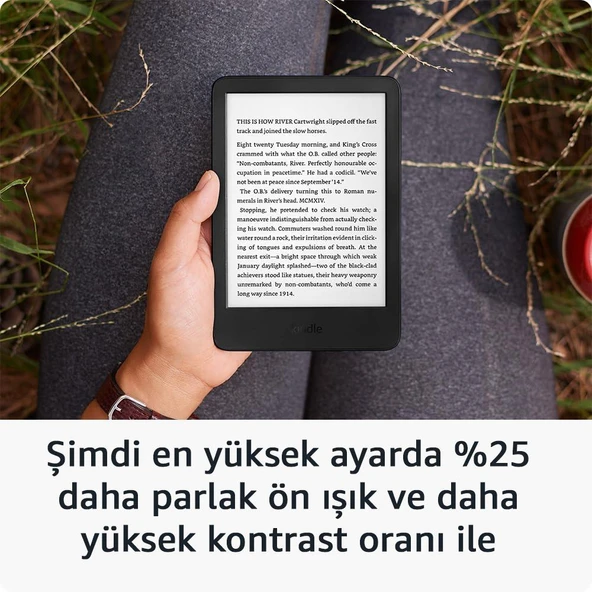 Amazon Kindle Touch 16GB (2024) 11. Nesil 6" Siyah / Reklamsız E Kitap Okuyucu - 2