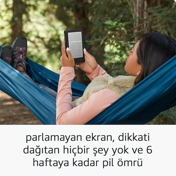 Amazon Kindle Touch 16GB (2024) 11. Nesil 6" Siyah / Reklamsız E Kitap Okuyucu - 5