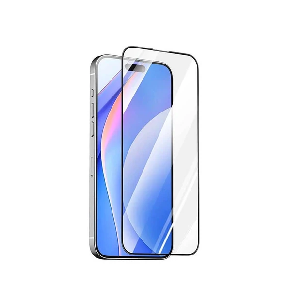 Joyroom İphone 15 HD Full Kaplayan Premium Ekran Koruyucu Cam - 5