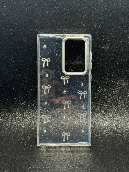 SAMSUNG GALAXY S24 ULTRA UYUMLU EPOKSİ DESENLİ SİMLİ SERT ŞEFFAF KILIF - 2