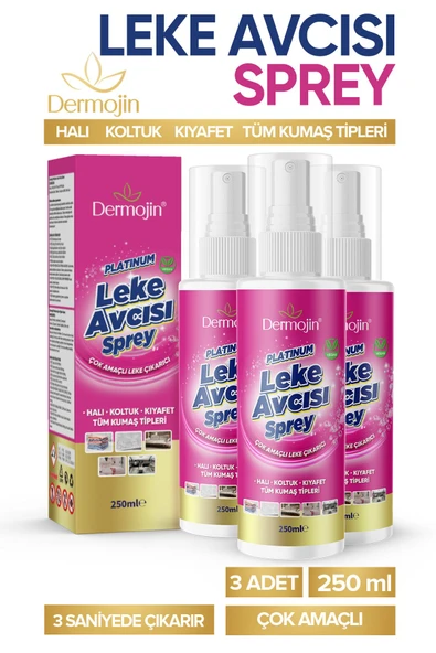 DERMOJİN 3 Adet - Platinum Çok Amaçlı Leke Çıkarıcı