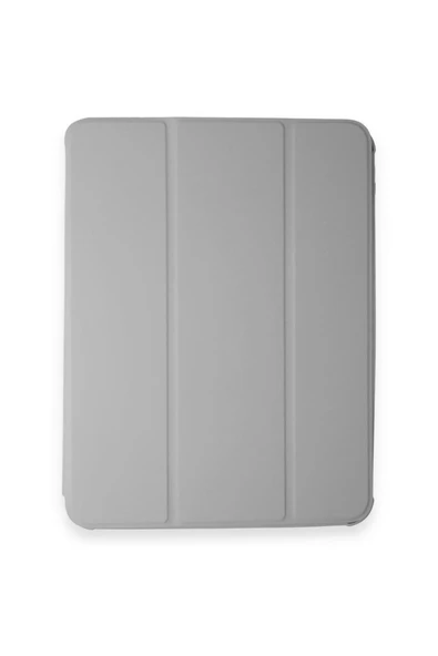 İpad Pro 12,9 İnç Uyumlu Kılıf Katlanır Kalem Bölmeli Standlı Uyku Modlu Akıllı Kapak - 3