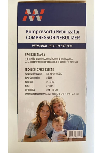 RAMED Kompresörlü Nebulizatör Cihazı - 2