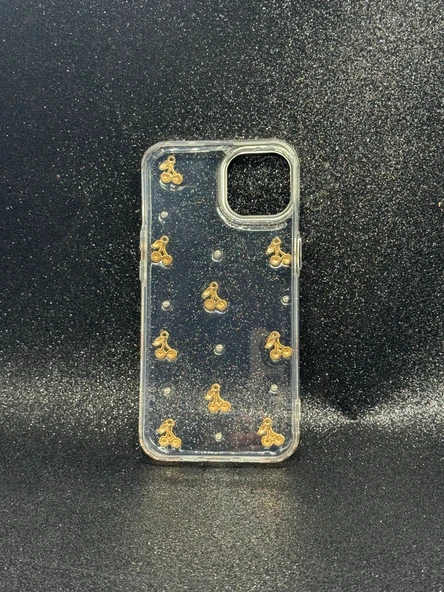 İPHONE 13 UYUMLU EPOKSİ DESENLİ SİMLİ SERT ŞEFFAF KILIF - 2